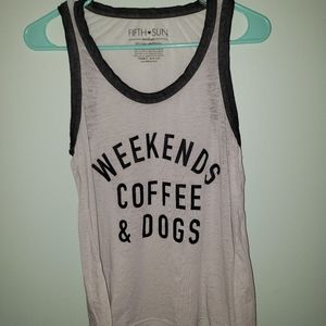 Fifth Sun Sleeveless Top Size Medium